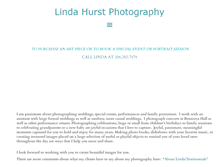 Tablet Screenshot of lindahurstphotography.com
